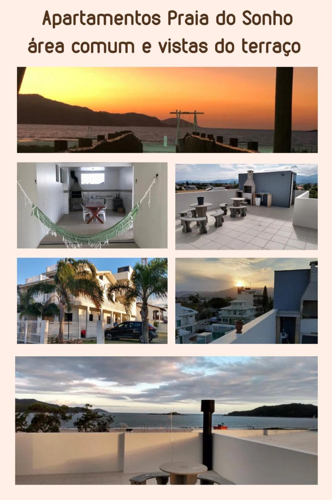 Apartamentos Praia Do Sonho Palhoça Eksteriør bilde